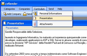 CV Sender